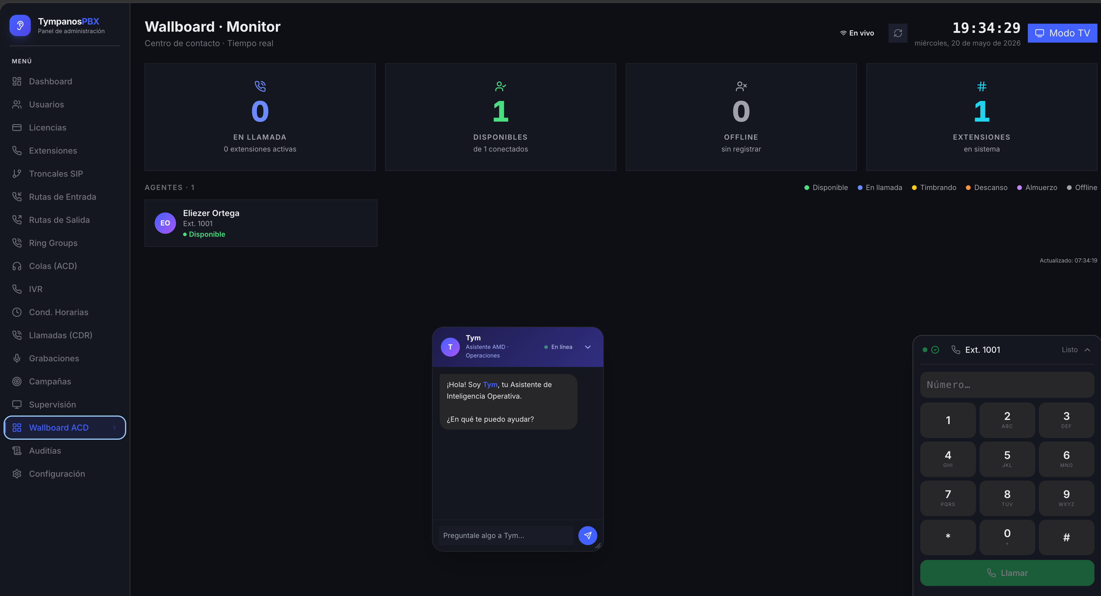 TympanosPBX AI